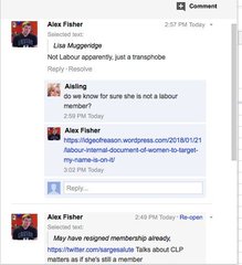 Labour Against Transphobia Facebook group