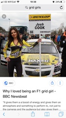 To ask what you think about 'Grid Girls' no longer being used?