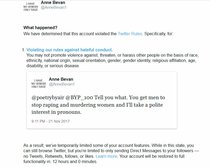Feminists banned for 'hate speech' on twitter