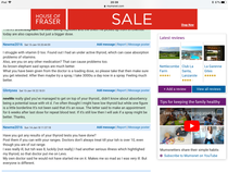 Banner ads travelling down with the page, ruining MN on my tablet!