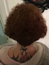 perm booked for saturday, little orphan annie here I come