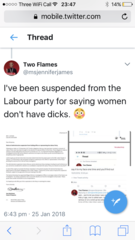 Jennifer James has been suspended