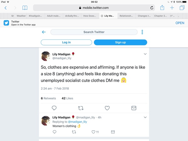Lily Madigan has published an article.