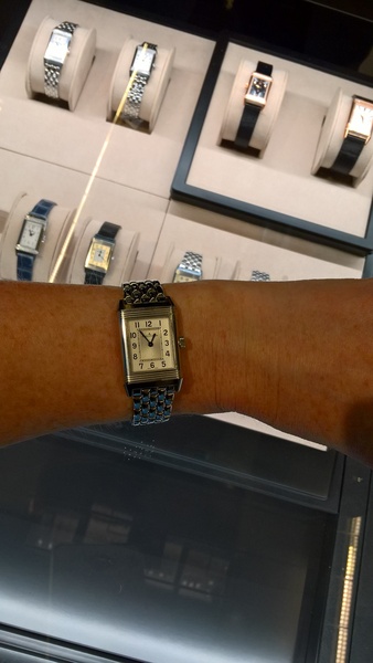 Like a Jaeger-LeCoultre Reverso but smaller AKA my never-ending quest for the perfect watch