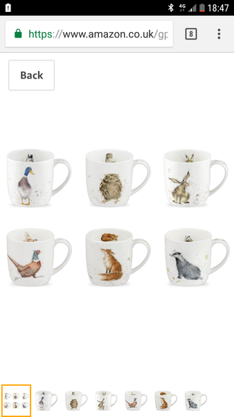 To ask to see your mugs
