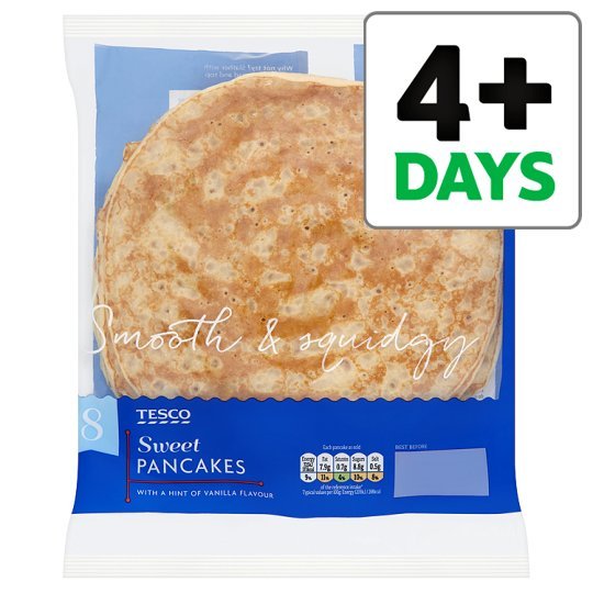 To think that pancakes being sold in shops, are not pancakes.