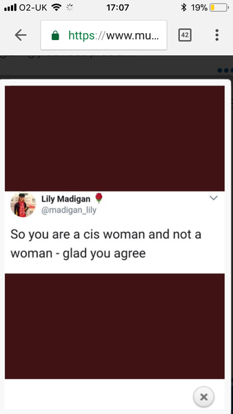 cis is an abusive term