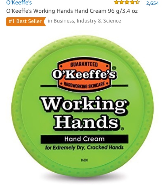 I found a hand cream that works!