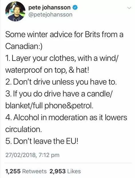 Westminstenders: Break Up or Make Up?