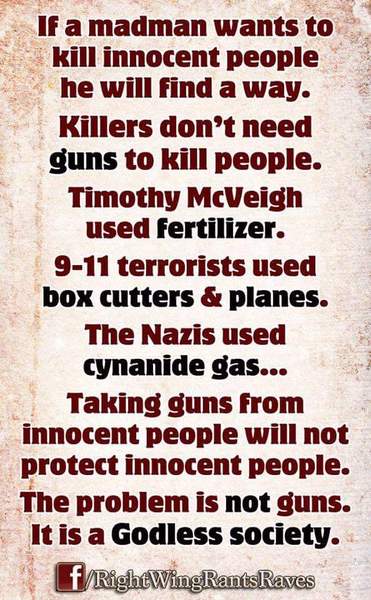 Why can’t America ban automatic weapons?