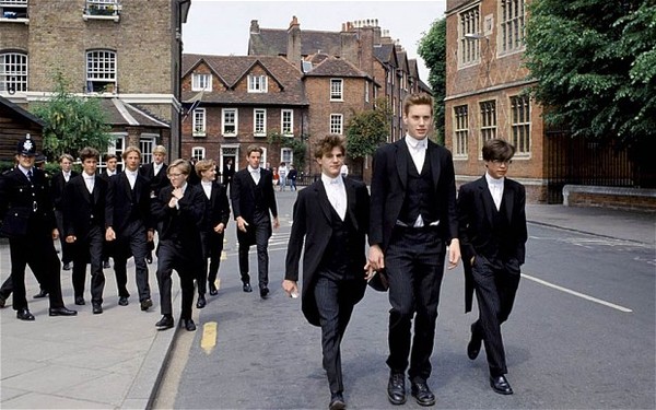 To find it outrageous that school inspects the DC's trousers