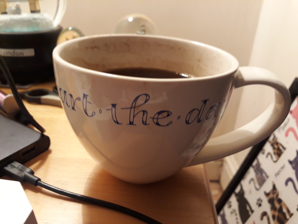 To ask to see your mugs