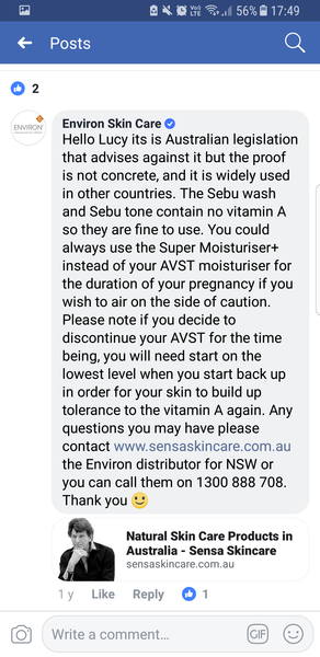 Environ products - are they safe?
