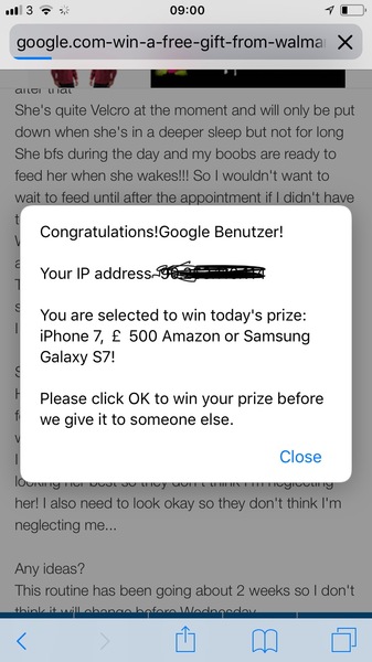 I’ve won another iPhone!