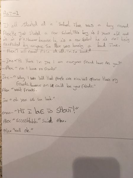 How old is the child who done this work?