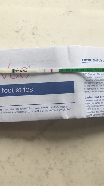 Abortion on the 17/1 and positive pregnancy test?