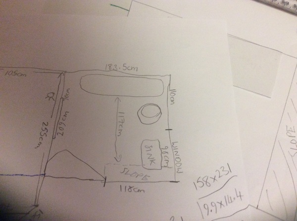 Small bathroom layout