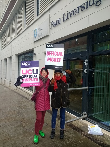 To think that the striking lecturers are hurting the wrong people?