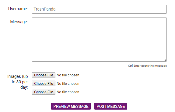 Posting images - how many a day?