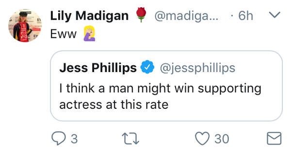 Labour lose 3 points - ALL women leaving the party