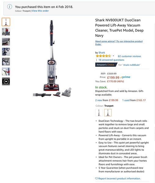 To want a hoover that actually works on cat hair and doesn’t cost the earth?