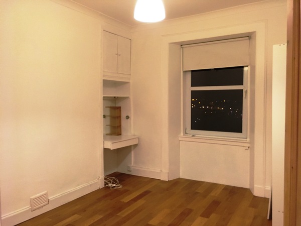 Where to position curtain pole for unconventional window? (pic)