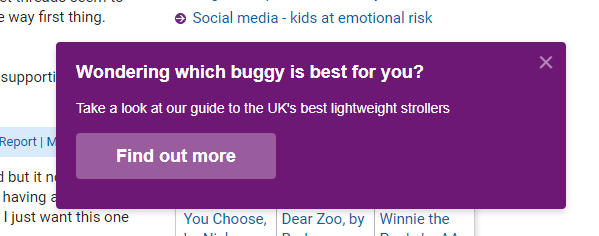 Buggy PopUp