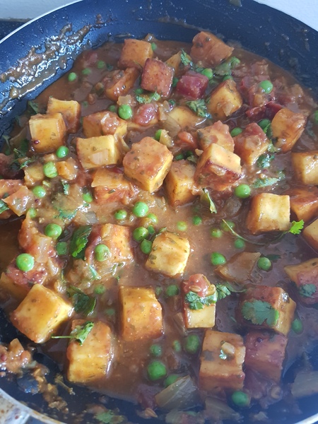 Shop bought Paneer no instructions on pack on how to cook