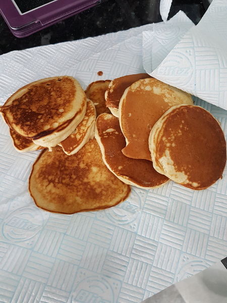To think that pancakes being sold in shops, are not pancakes.