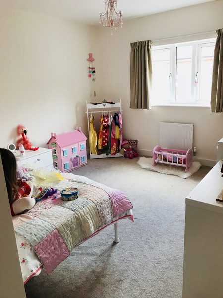 To ask you to help me decorate my daughters room? I’m hopeless!