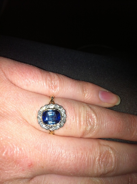 Quiet snow day here-show me your engagement rings!
