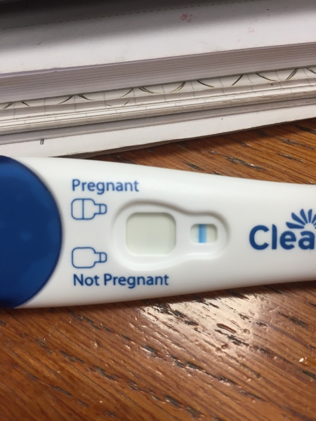Very very very faint positive?