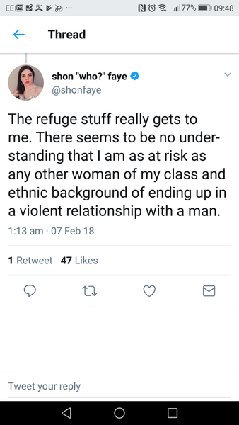 Fucking hell, India Willoughby is seriously slandering Karen Ingala Smith