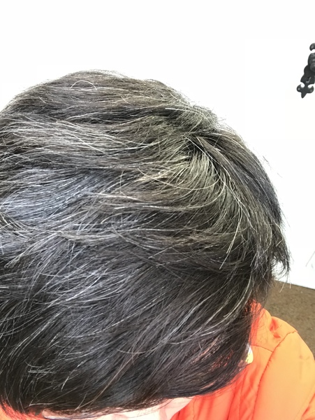 To go grey before my mum?