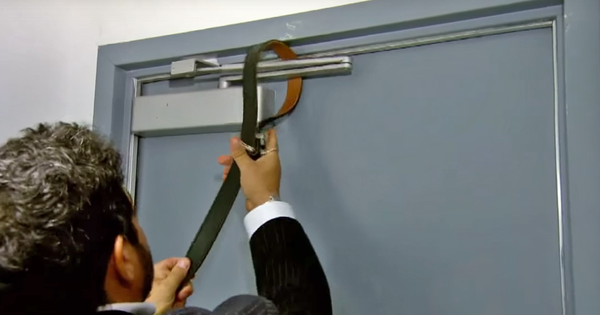 Have you got weapons in your classroom in case of an assailant?