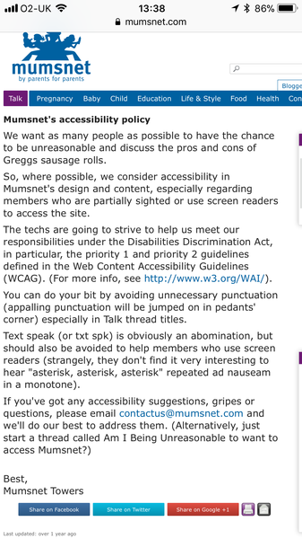 MN Talk Guidelines need an amendment