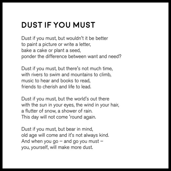 To ask for your favourite poem