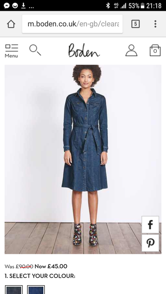 Denim dresses