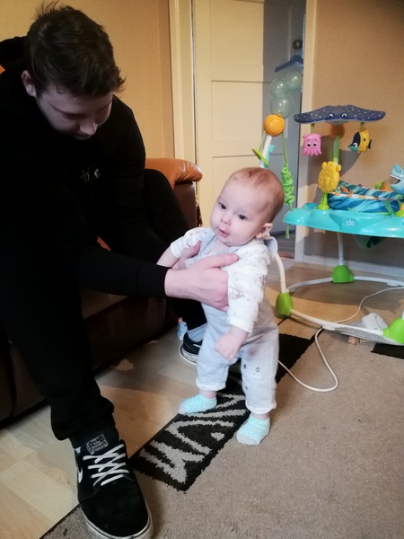 To clap my hands and skip about in a elephantine manner?