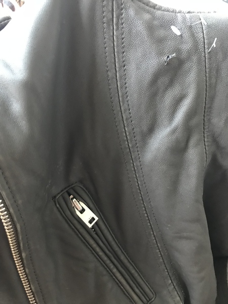 Damaged Iro Leather Jacket