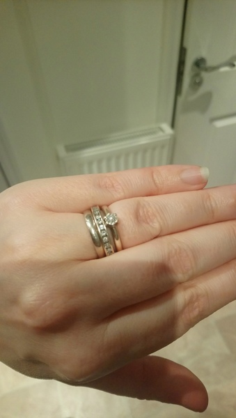 Quiet snow day here-show me your engagement rings!