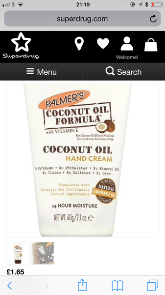 I found a hand cream that works!