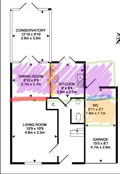 Potential floor plan changes (basic floor plans included!)