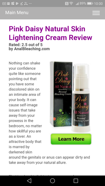 Anal bleaching