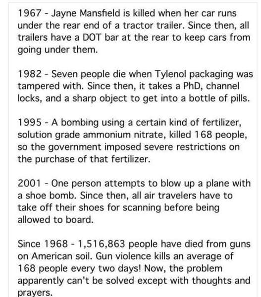 Why can’t America ban automatic weapons?