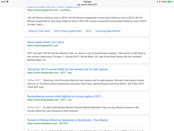 Does everybody get this result on Google?