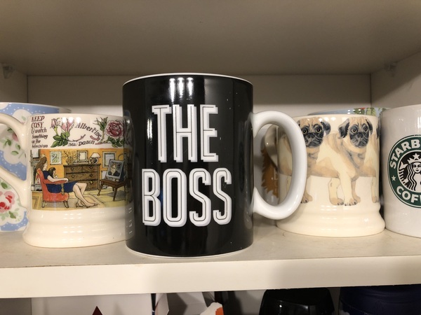 To ask to see your mugs