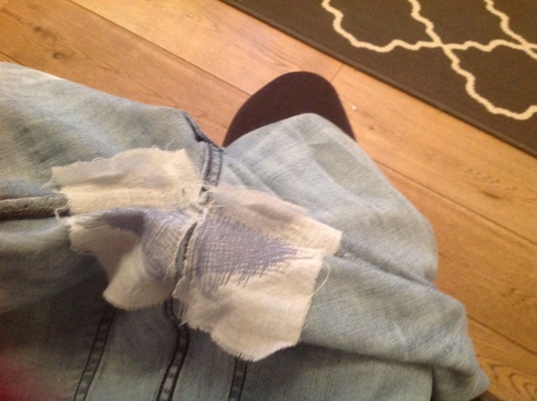 My Mint Velvet jeans have gone at the twat