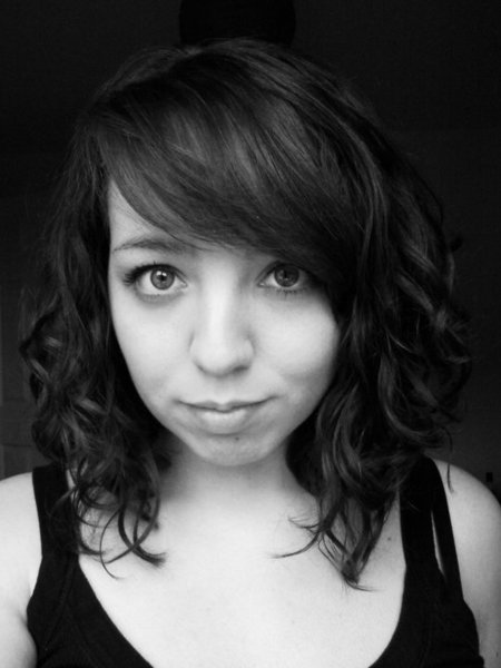 Curly hair and fringe?