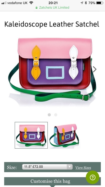 Traditional satchel for kids